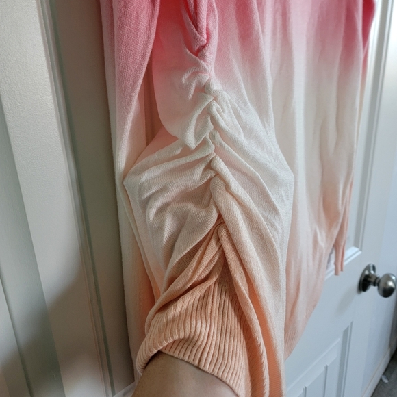 NWOT Isabel Maternity Long Sleeve Ombre Shirt - Picture 5 of 6